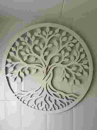 Reloj de pared Árbol de la Vida de 86 cm, fotografía real del producto
